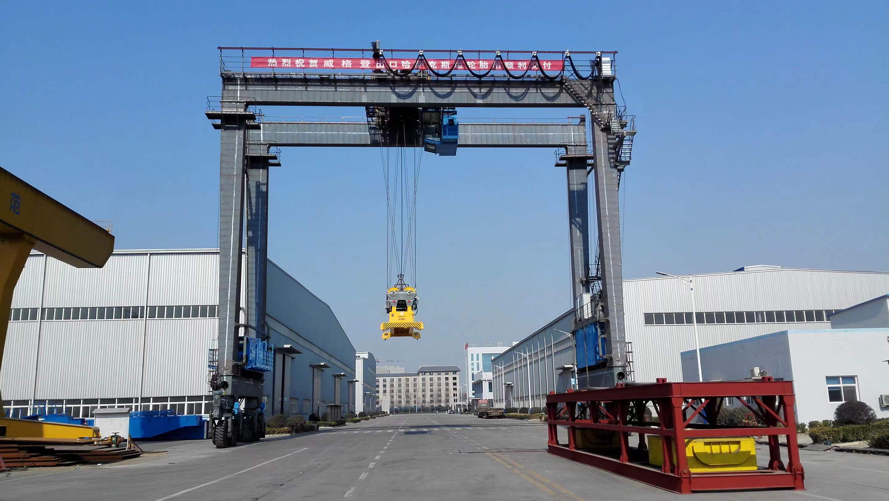 our RTG crane is ready to send Kazakhstan