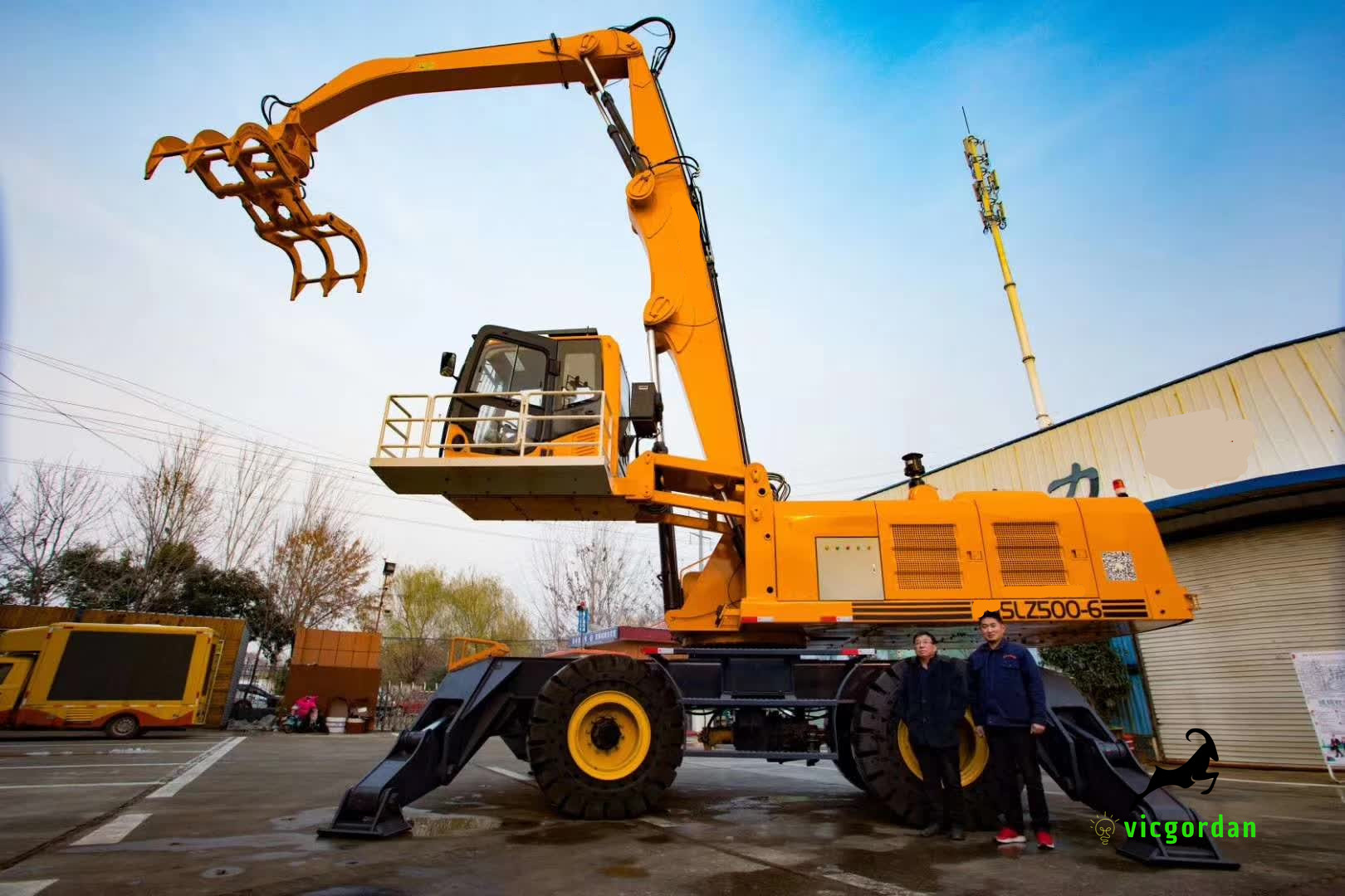 50 ton Material handler